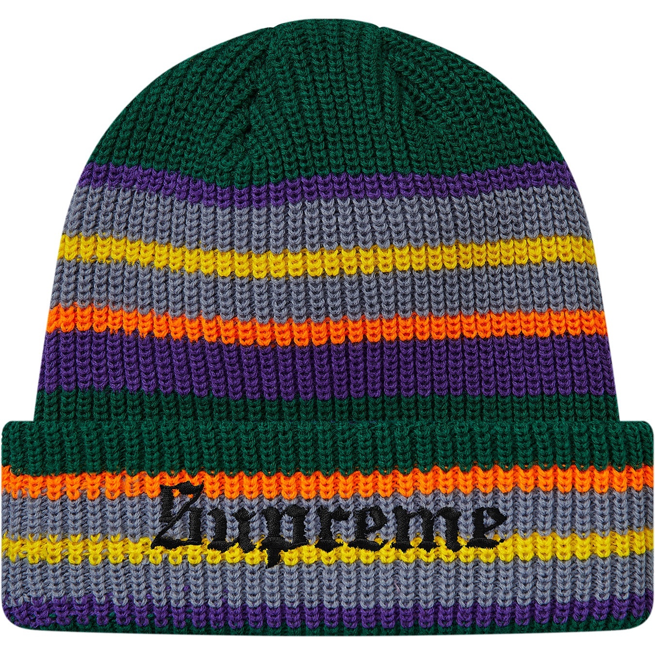 Bright Stripe Beanie view 2